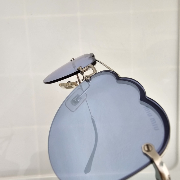 Miu Miu Cloud Aviator Sunglasses - Picture 16 of 17